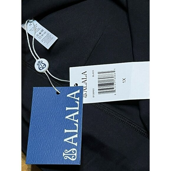 Alala Tilly Long Sports Bra 1X Black NWT - Picture 4 of 7